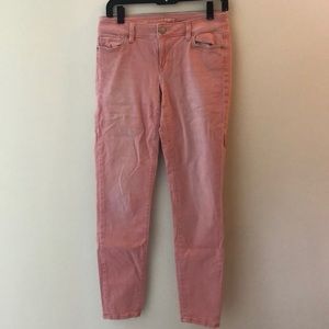 Loft pink jeans size 27/4 T